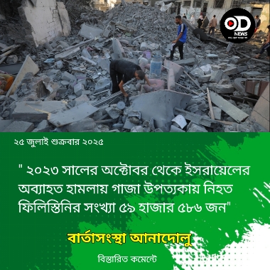 শুধুমাত্র ত্রাণ সংগ্রহ করতে গিয়েই নিহত হয়েছেন ১ হাজার ৮৩ জন গাজাবাসী